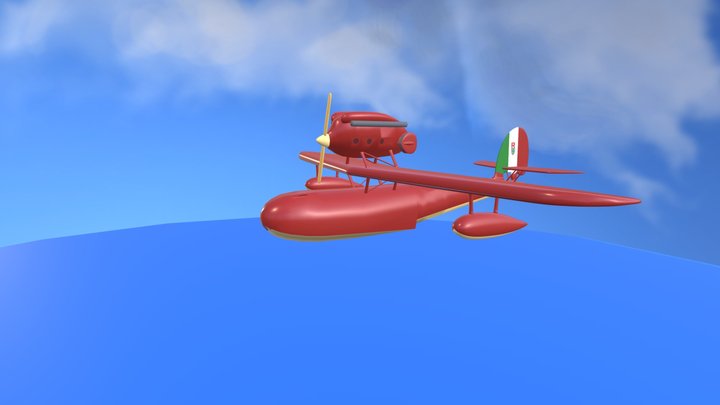 S21 Porco Rosso 3D Model