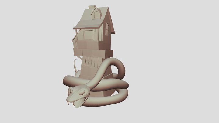 Snakehouse 3D Model