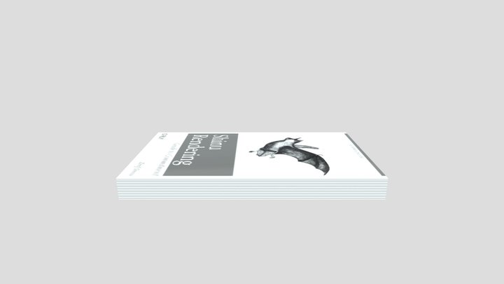 Oh Really? Shinu-Rendering Book 3D Model