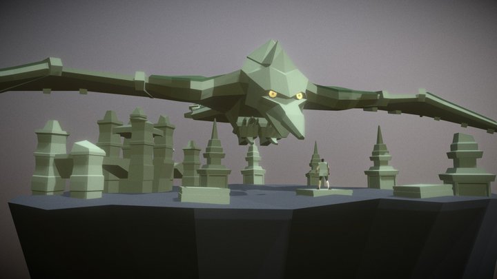 Colossus #5 - Avion 3D Model