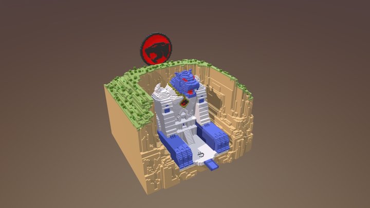 Cats Lair - Thundercats Fan art 3D Model