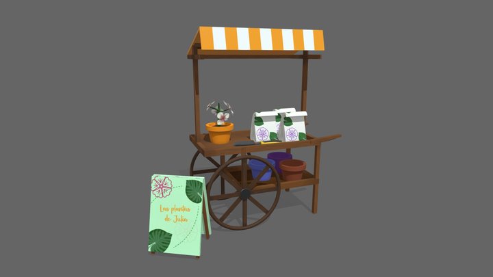 Garden Shop 3D Model