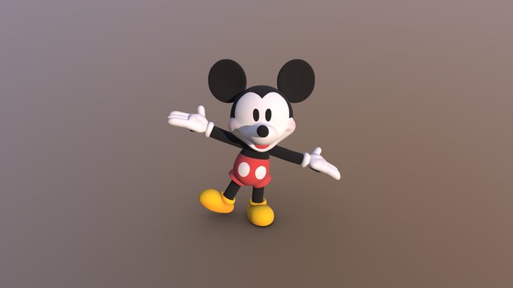 mickey 3D Model
