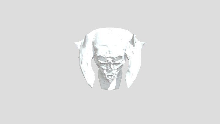 Demon head #1 3D Model