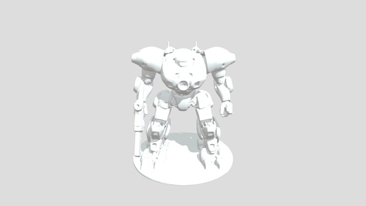 Mech Warrior Defender BattleTech 3D printable