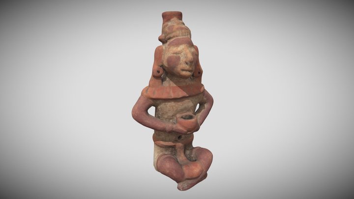 Statue El Salvador 3D Model