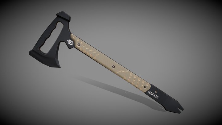 Axe Gerber 3D Model
