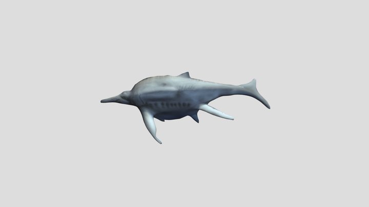 Shastasaurus 3D Model