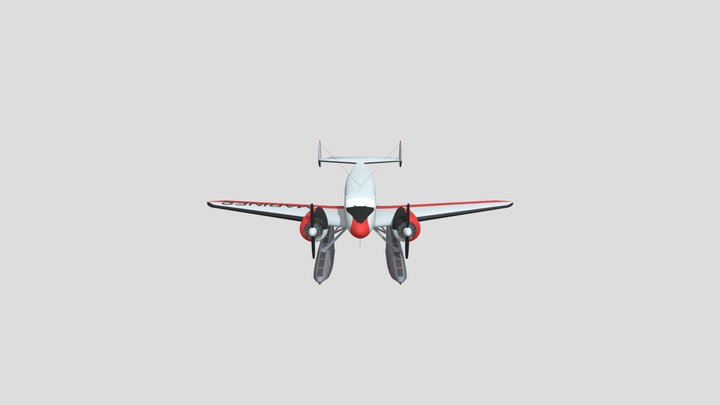 Beechcraft C18 S Twin Beech Floatplane