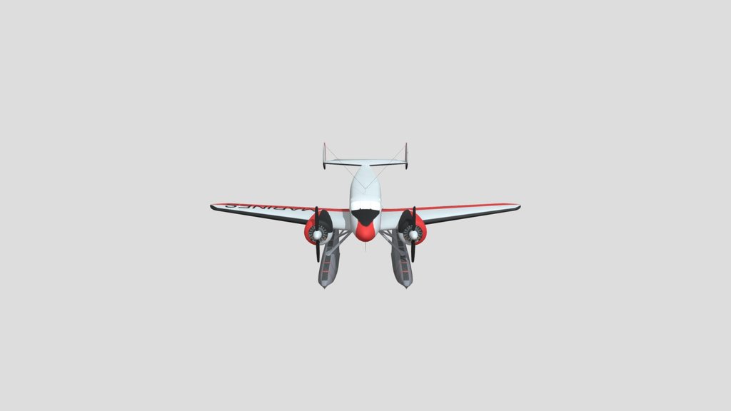Beechcraft C18 S Twin Beech Floatplane