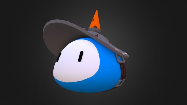 Blob Knight 3D Model