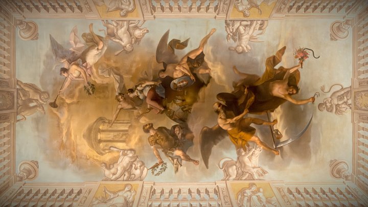 Ajuda Palace Ceiling
