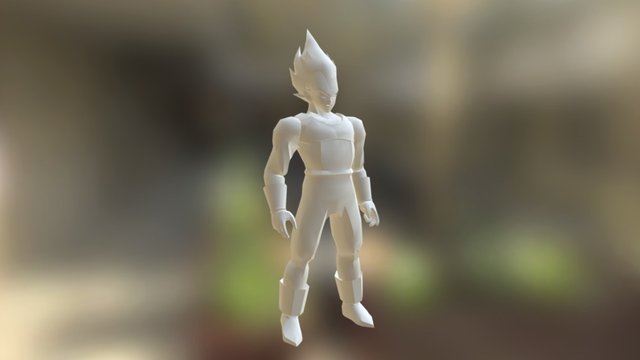 Vegeta 3D Model