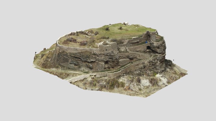 Modélisation en 3D du Château de Mison (04) 3D Model