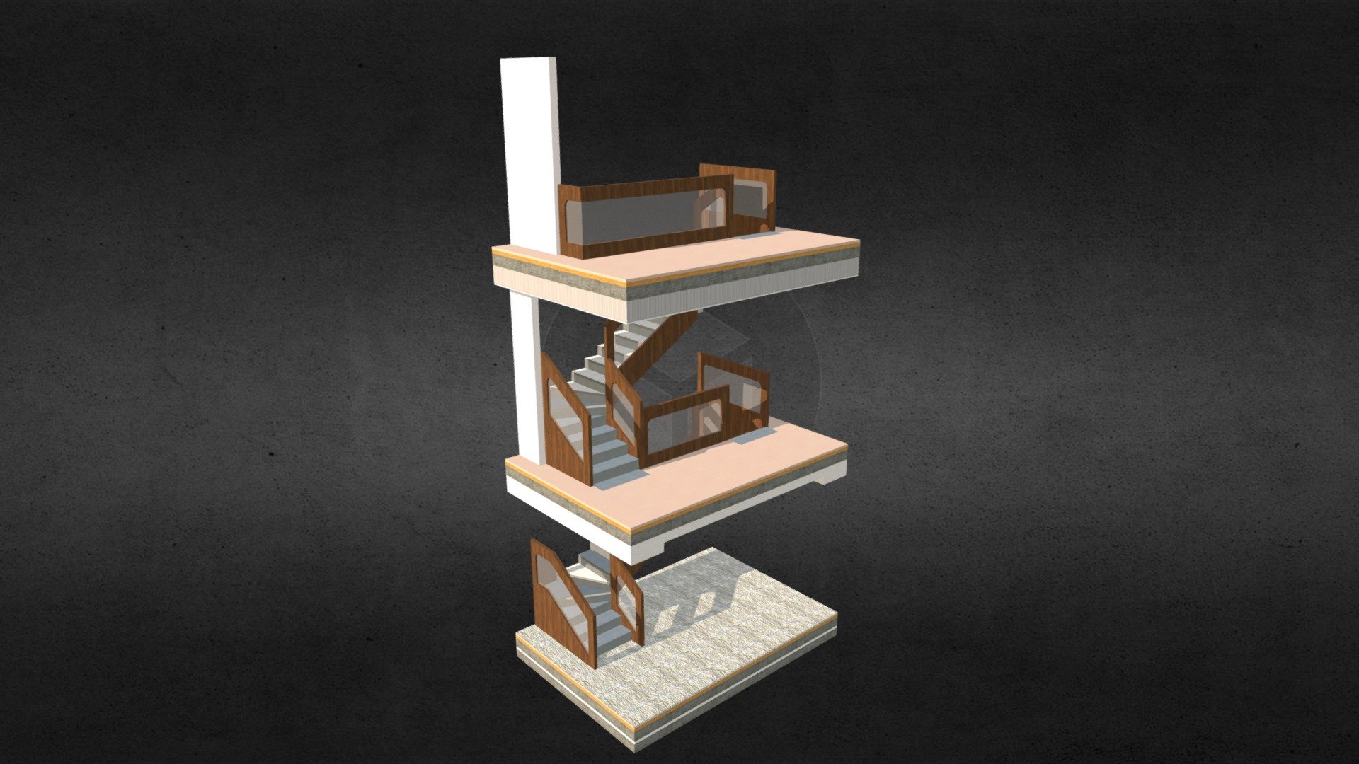 итог лестница - 3D model by lGreed93l (@polikashina93) [491c358 ...