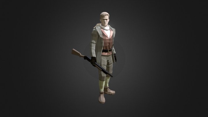 Steve Trevor (Chris Pine) – Kostenloses 3D-Modell STL