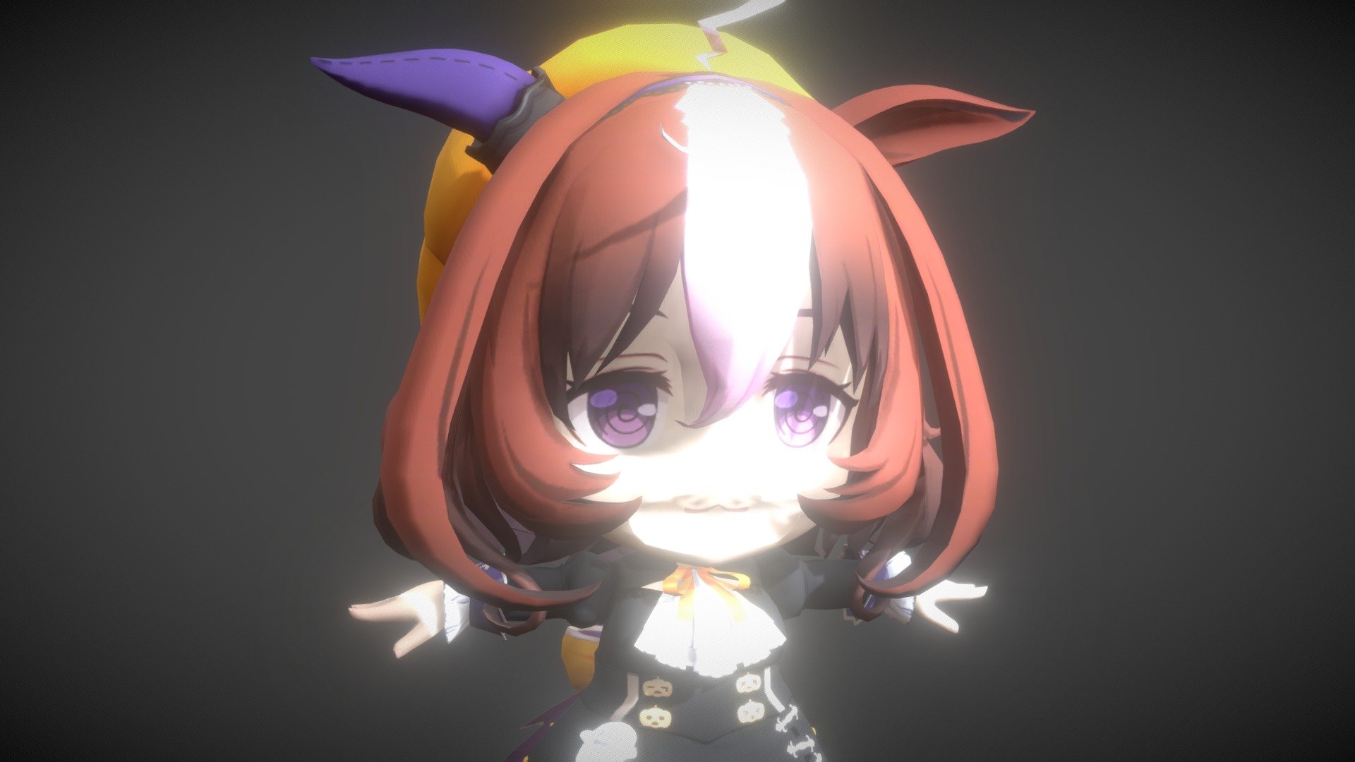 Meisho doto halloween Chibi - Download Free 3D model by photon (that