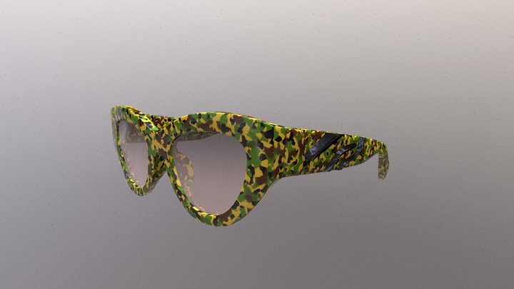 Sunglasses Roberto Cavalli 3D Model