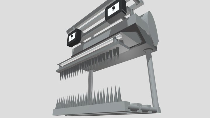 endoskeleton head 3D Model