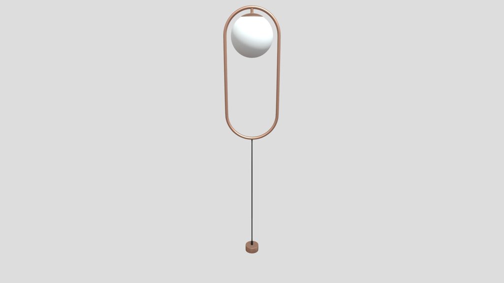 Bauhaus Oval Lamp Big