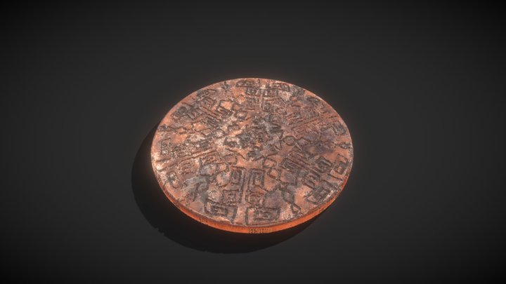 Ancient Coin 3D Model