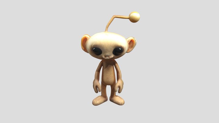 [🟢Meshy] Reddit mascot, 3D 🤖 𝗿𝗲𝙨𝙩𝙮𝙡𝙚𝙙5 3D Model
