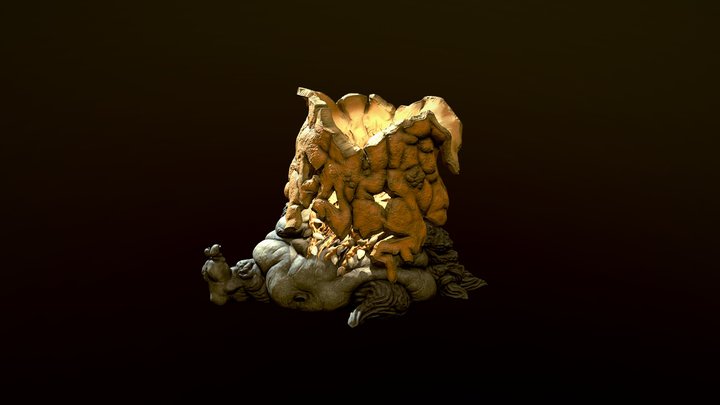 Pumpkin Boy 3D Model
