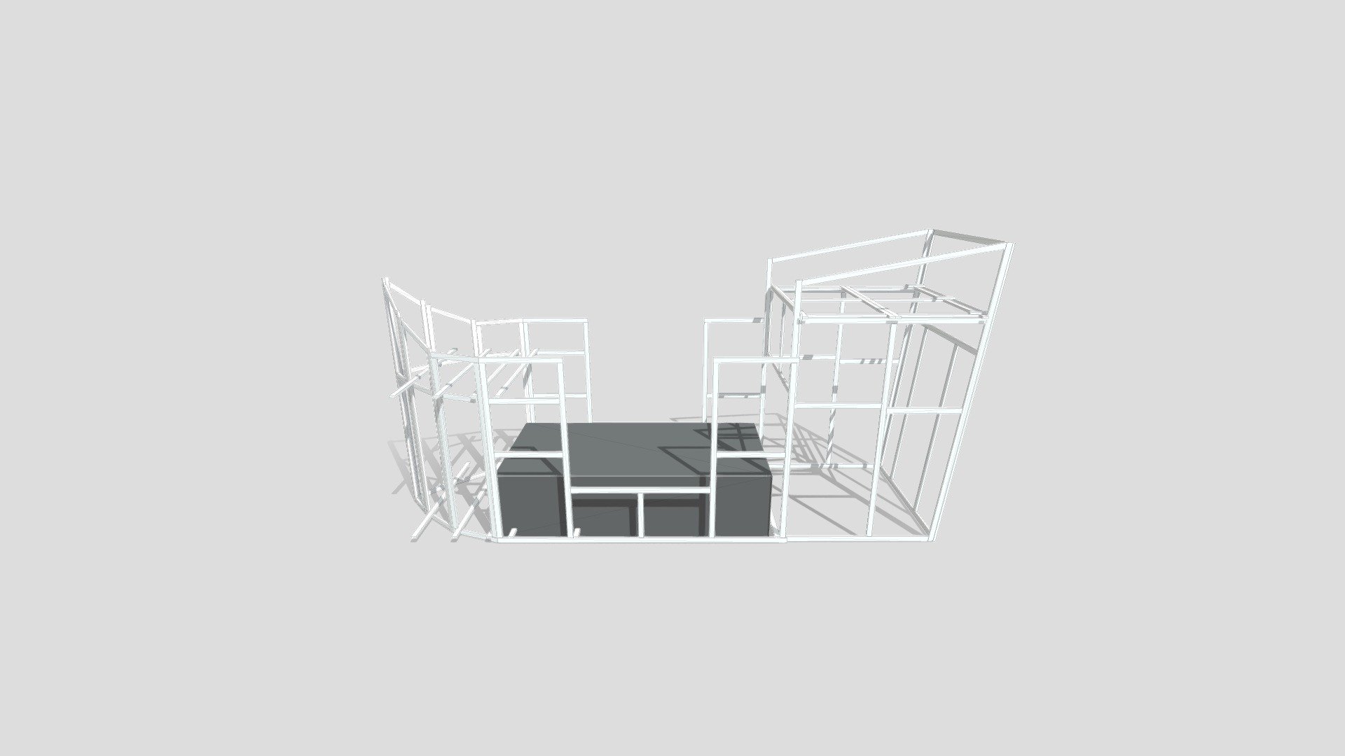 Pirate ship frame - 3D model by Dhunston86 [491fd38] - Sketchfab