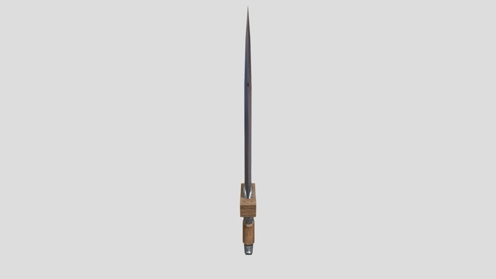 Sword prop for acting 3D Model