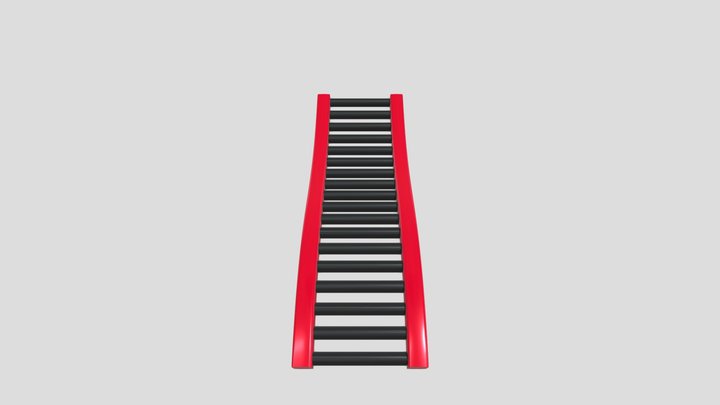 Rail Track 3D Model