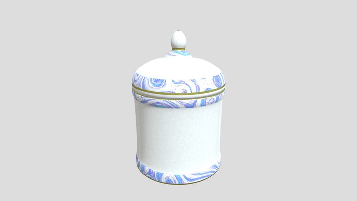 Pot 3 3D Model