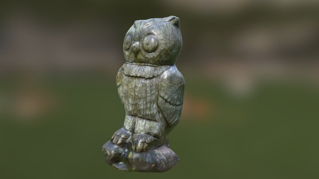 Wooden Owl - Ninewells Hospital Garden
