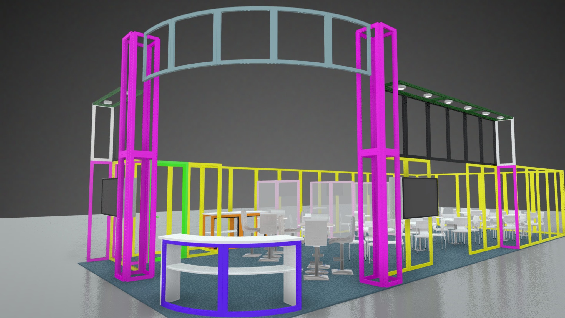 CDR_FRAMES_CURVED - 3D model by Interactive 3D Data (@proteinsimulation ...