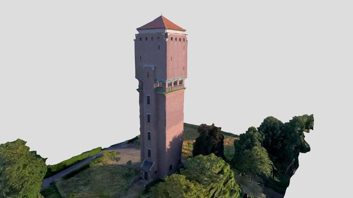 Watertower / watertoren Doetinchem 3D Model