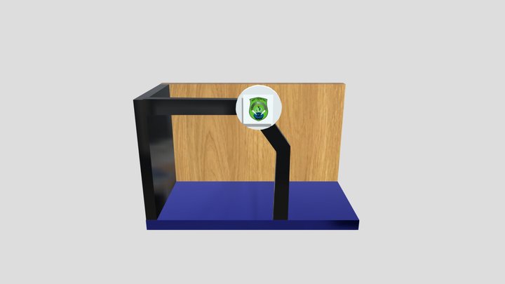 Booth design 3D Model