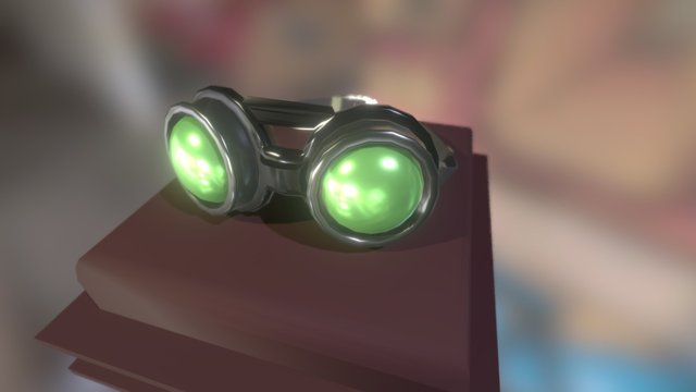 Goggles 3D Model