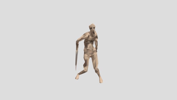 monster ps1 style 3D Model