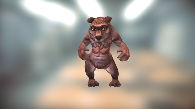 Bear Animations 3D Model