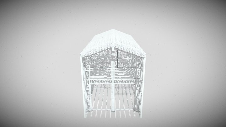Barnhouse 10x6 3D Model