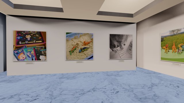 Instamuseum for @lemondedecarla 3D Model