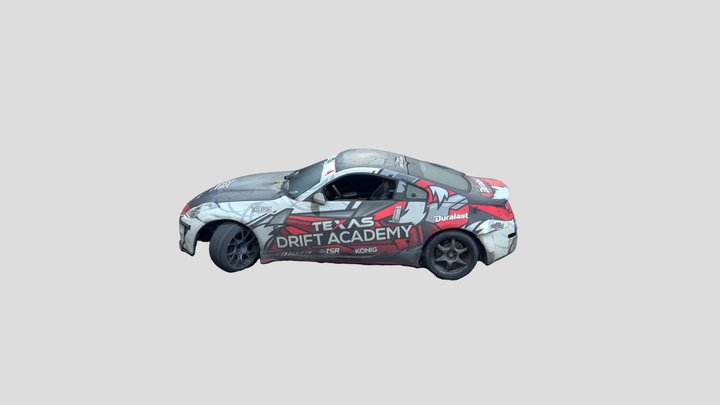 Texas Drift Academy 350z custom Drift Car 3D Model