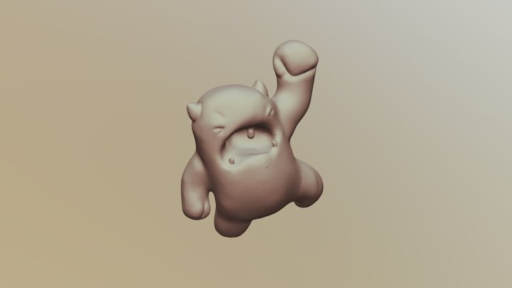 Melvin Sculpt Cgcookie Submission 3D Model