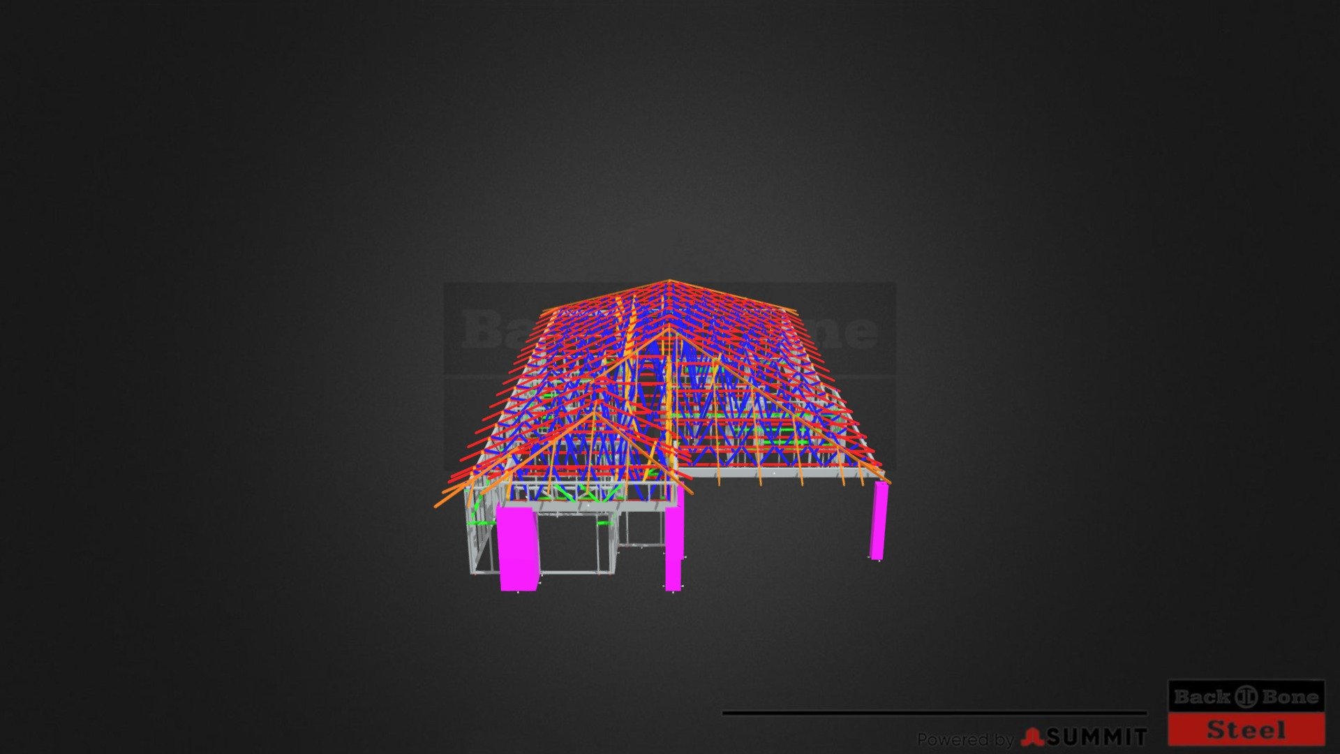 510865-10034 CUSTOM DESIGN-PORTICO - 3D model by backbonesteel [4928d21 ...