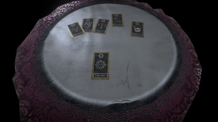 Fortune teller table 3D Model