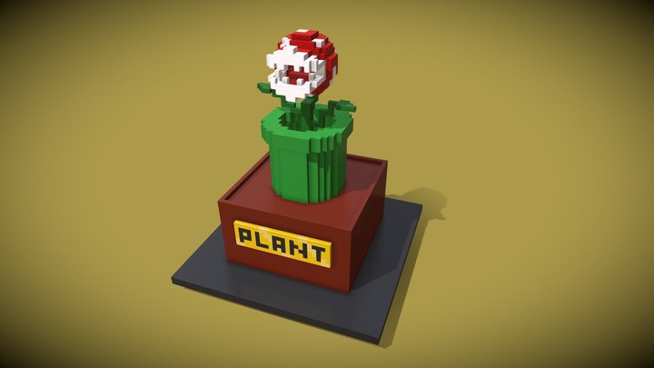 Piranha plant 3D Model