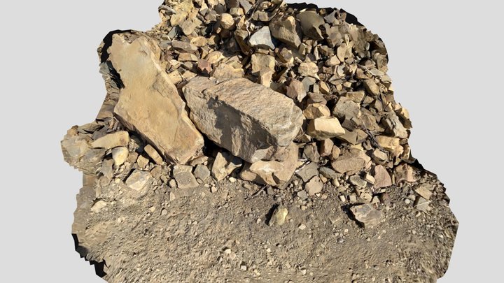 Gibraltar Road - Sandstone 3D Model