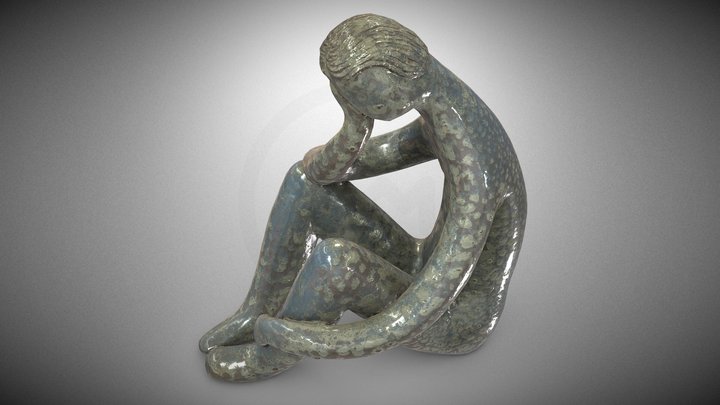 Thinker - figurine – Free 3D Model STL
