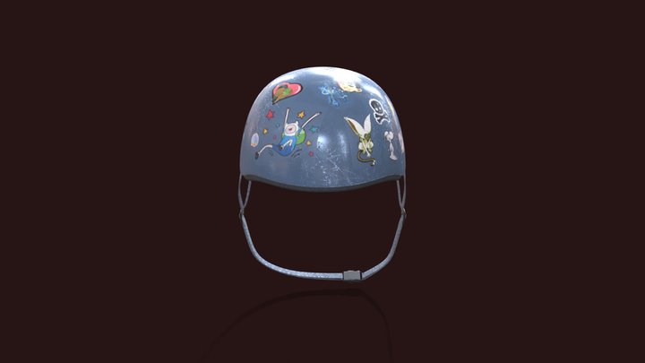 skat_helmet_lp 3D Model