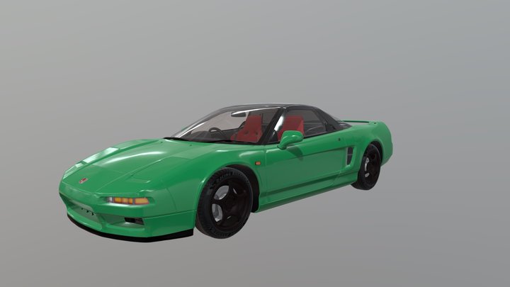 1992_honda_nsx-r 3D Model