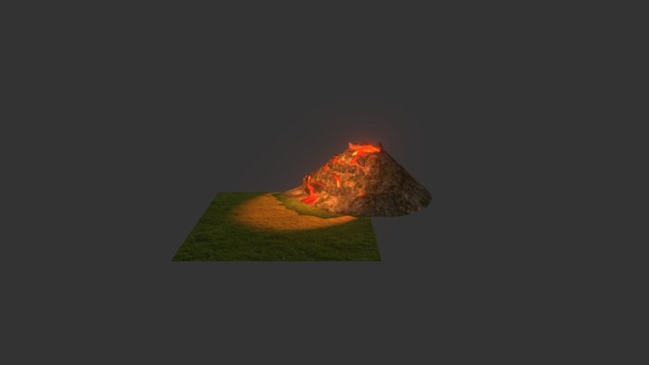 Volcan 3D Model